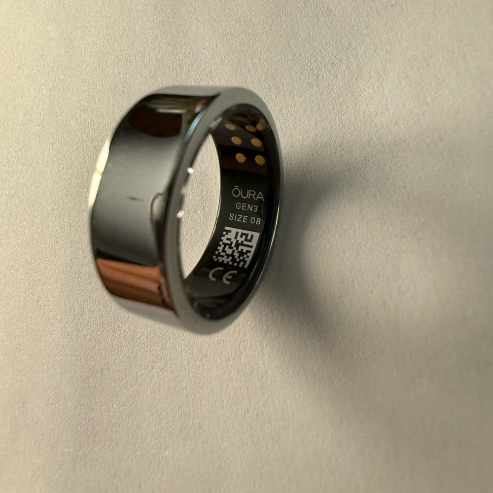 Oura ring gen 3, size 8